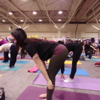 Yoga booty in green