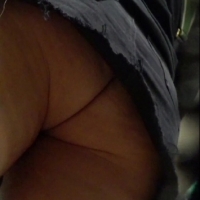 Blonde milf upskirt