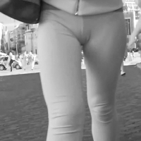 Infrared teen in leggings