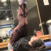 Beautiful gym girl (horizontal)