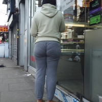 Sexy candid Latina babe with some hot visual panty lines and a big booty in tight grey sweats Phat Ass Bubble Booty Crazy VPL.mp4-2023-02-02-16h19m28s221.jpg