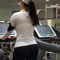 Milf at the gym