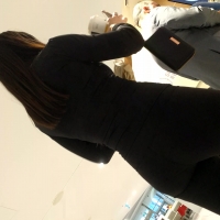 Brunette in leggings (part 1)