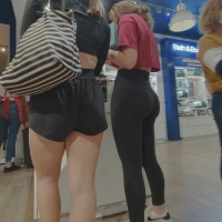 Athletic college booty