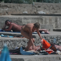 Cove pyramid two sexy nudist sisters on nude beach Cove pyramid nude sisters