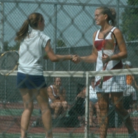 Cute college tennis player College tennis girl