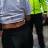 Hot candid brunette babe with a perfect ass in black leggings vlcsnap-2021-11-20-21h42m26s616.png