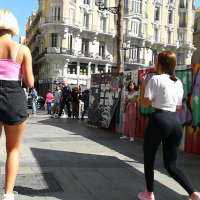 Hot candid brunette babe with a perfect ass in black leggings vlcsnap-2021-11-20-21h43m15s943.png