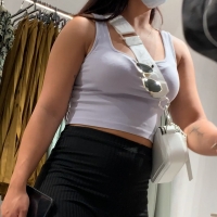 Candid brunette banger with a delicious booty and panty line in slit leggings IMG_3384.00_00_30_20.Still005.jpg