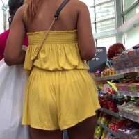 VTL in yellow romper