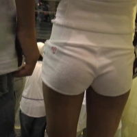 Hottie in cotton shorts