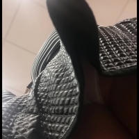 Upskirt cutie with white panties