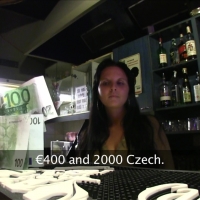 Bartender fucks for money