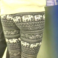 Elephant leggings booty