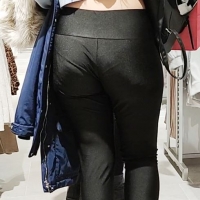 Sexy vpl in leggings