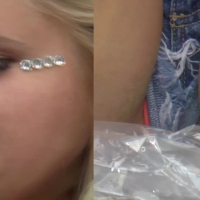 Panty peek and lip slip