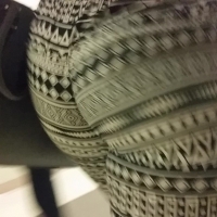 College booty in leggings