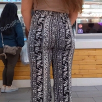 Latina flared jiggle
