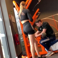 Adidas shorts blonde