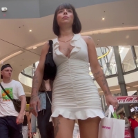 Hot candid tattooed short haired brunette in a tight little white skirt CleopatraVibez.mp4-2024-03-17-12h10m54s556.jpg