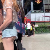 Ginger babes cheeks