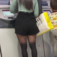 Candid brunette girl in a sexy tights and shorts outfit Delicious tights Cutie legs.MP4-2023-03-19-14h12m00s297.jpg