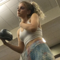Amazing gym blonde (part 1)