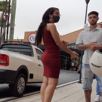 Red skirt Brazilian