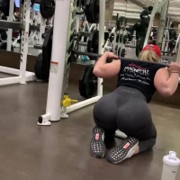 Nice ass working out