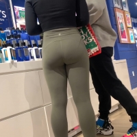 Green Lulu ass
