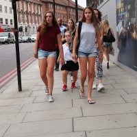 Bunch of candid babes in public in shorts 2297921@N20_30870943888_IMG_0465b.jpg
