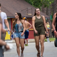 Bunch of candid babes in public in shorts 2297921@N20_32358425507_Ahead.jpg