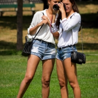 Bunch of candid babes in public in shorts 28191099@N05_32725698714_800.jpg