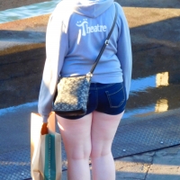 Bunch of candid babes in public in shorts 68843468@N04_38348486112_theatre.jpg