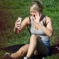Bunch of candid babes in public in shorts 68843468@N04_38130891521_hello.jpg