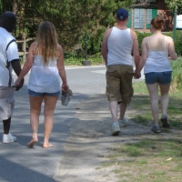 Bunch of candid babes in public in shorts 77955653@N00_133629676_ew.jpg