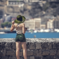 Bunch of candid babes in public in shorts 74730395@N02_29631495917_Beauty enjoying beauty.jpg