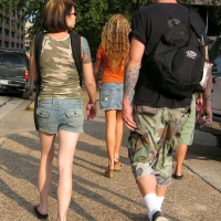 Bunch of candid babes in public in shorts 95212583@N00_238793645_because orange would stand out.jpg