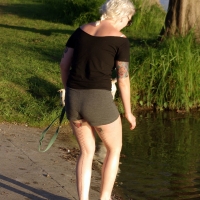 Bunch of candid babes in public in shorts 95212583@N00_474487294_pink adidas.jpg