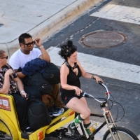Bunch of candid babes in public in shorts 95212583@N00_5536669236_girl power.jpg