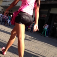 Bunch of candid babes in public in shorts 118377847@N06_15395165169_Candid ass.jpg