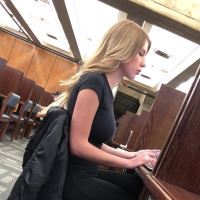Blonde with nice tits