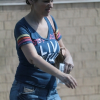 Gilf in 3/4 jeans