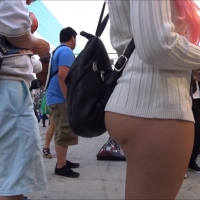 Sexy Asian cosplay ass