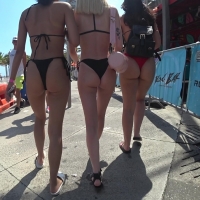 Hot bikini trio