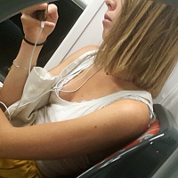 Spy photos on the train