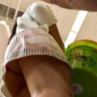 Bunch of girls upskirted showing their panties and asses Bunch of upskirts
