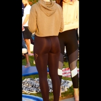 Blonde yoga babe in shiny Adidas leggings with an incredible ass Candid Ass Girl Doing Yoga In Shiny Leggings.mp4-2021-04-20-09h19m09s230.jpg