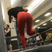 Very hot and sexy blonde at the gym working out in red leggings Candid Leggings Gym Girls Compilation Part33.mp4-2021-04-20-13h20m31s260.jpg
