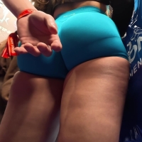 Blue DFYNE shorts
